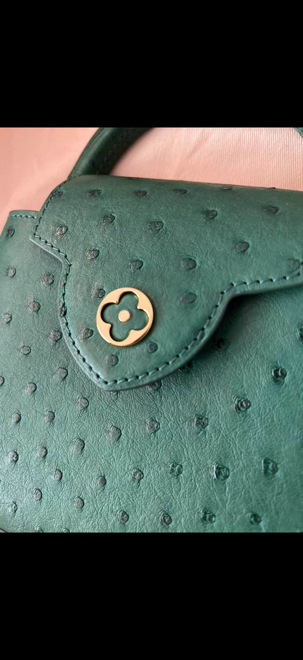 Louis Vuitton Capucines Mini Ostrich – Emerald Green / Pre Owned / Luxury Brands Malta