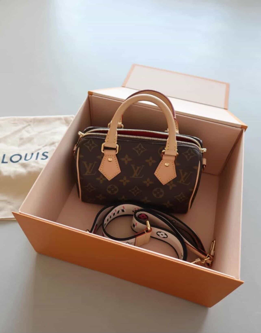Louis Vuitton Speedy Bandoulière 20 – Monogram Canvas (Brand New, Full Set)