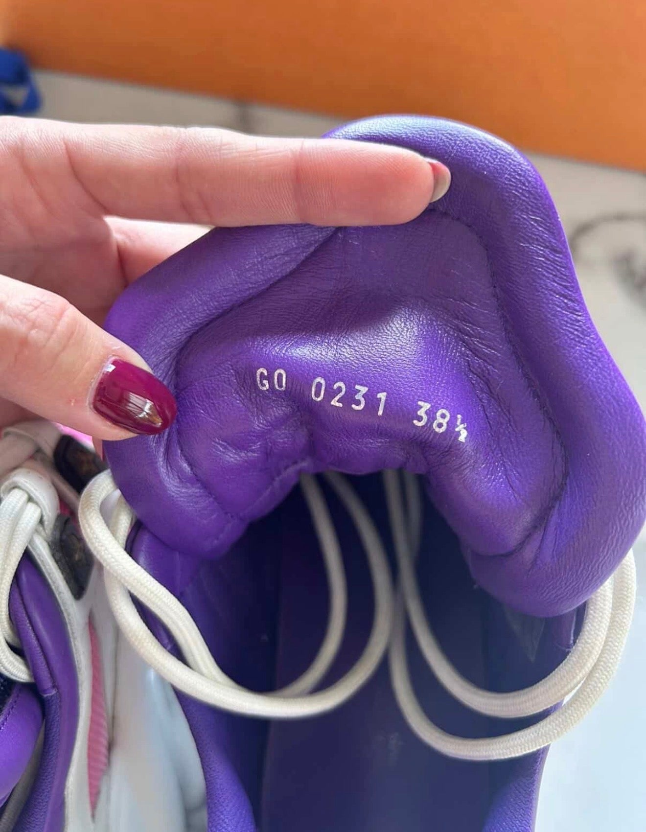 Authentic Louis Vuitton Archlight Sneakers Purple Pink Size 39 | Full Set with Receipt