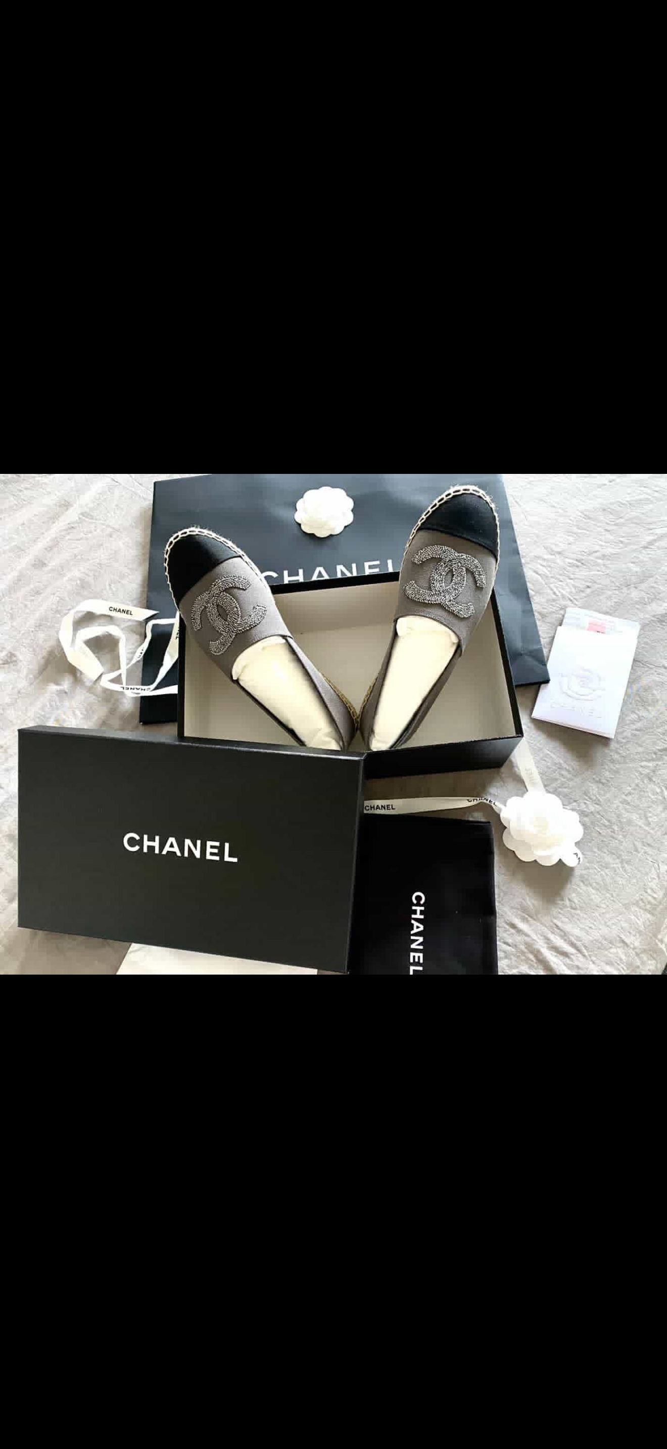 Chanel CC Logo Espadrilles – Brand New & Full Set / Luxury Brands Malta/ Luxury resale shop