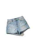Authentic VERSACE Logo Denim Shorts – Size 27 – Pristine Condition