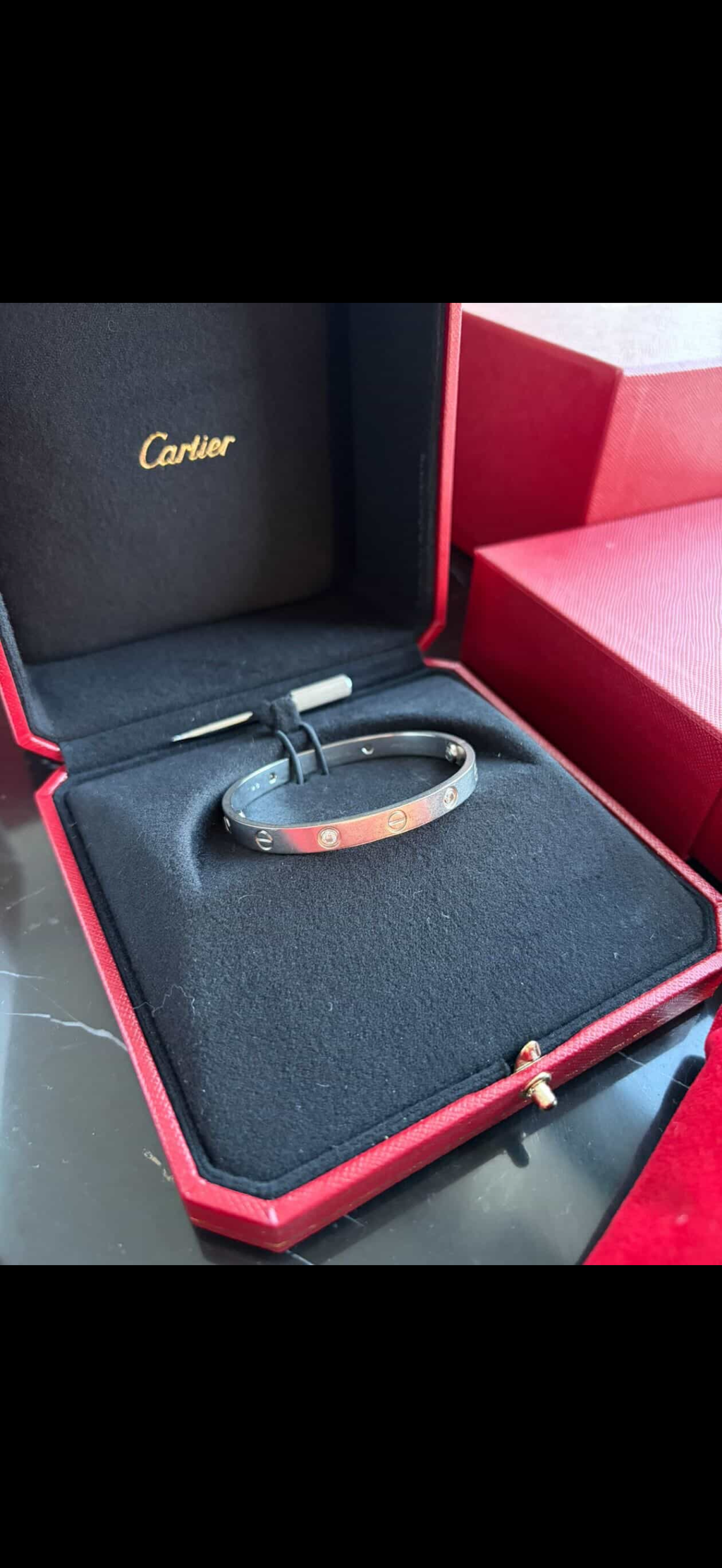 Cartier LOVE Bracelet, 4 Diamonds/ Pre Owned/ Luxury Brands Malta