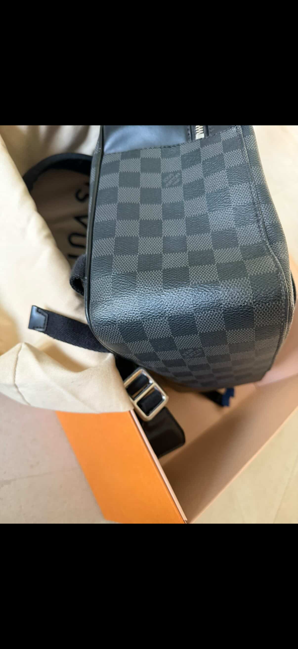 Louis Vuitton Josh Backpack Damier Graphite – Full Set / Pre Owned/ Luxury Brands Malta