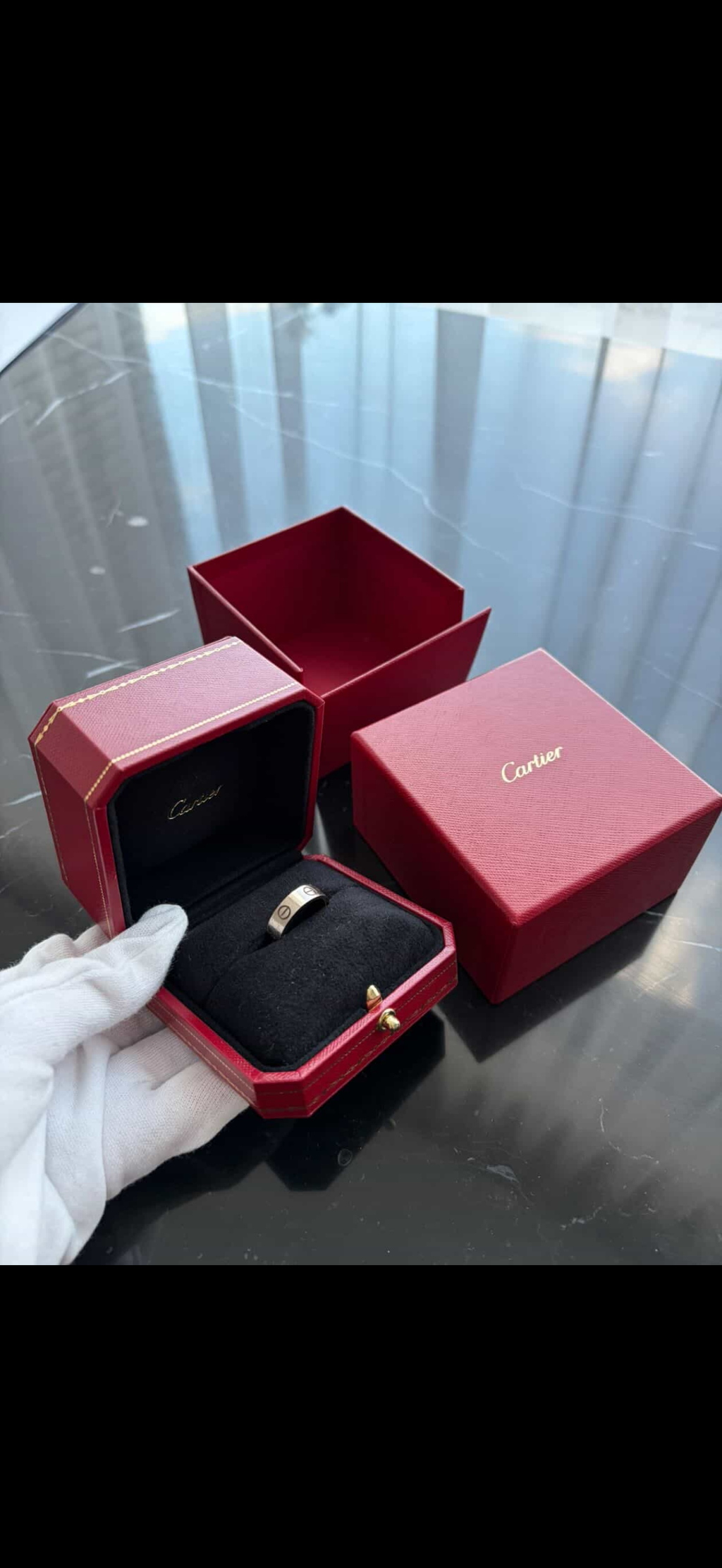 Authentic Cartier LOVE Ring – Classic Model (18K White Gold)Pre Owned / Luxury Brands Malta