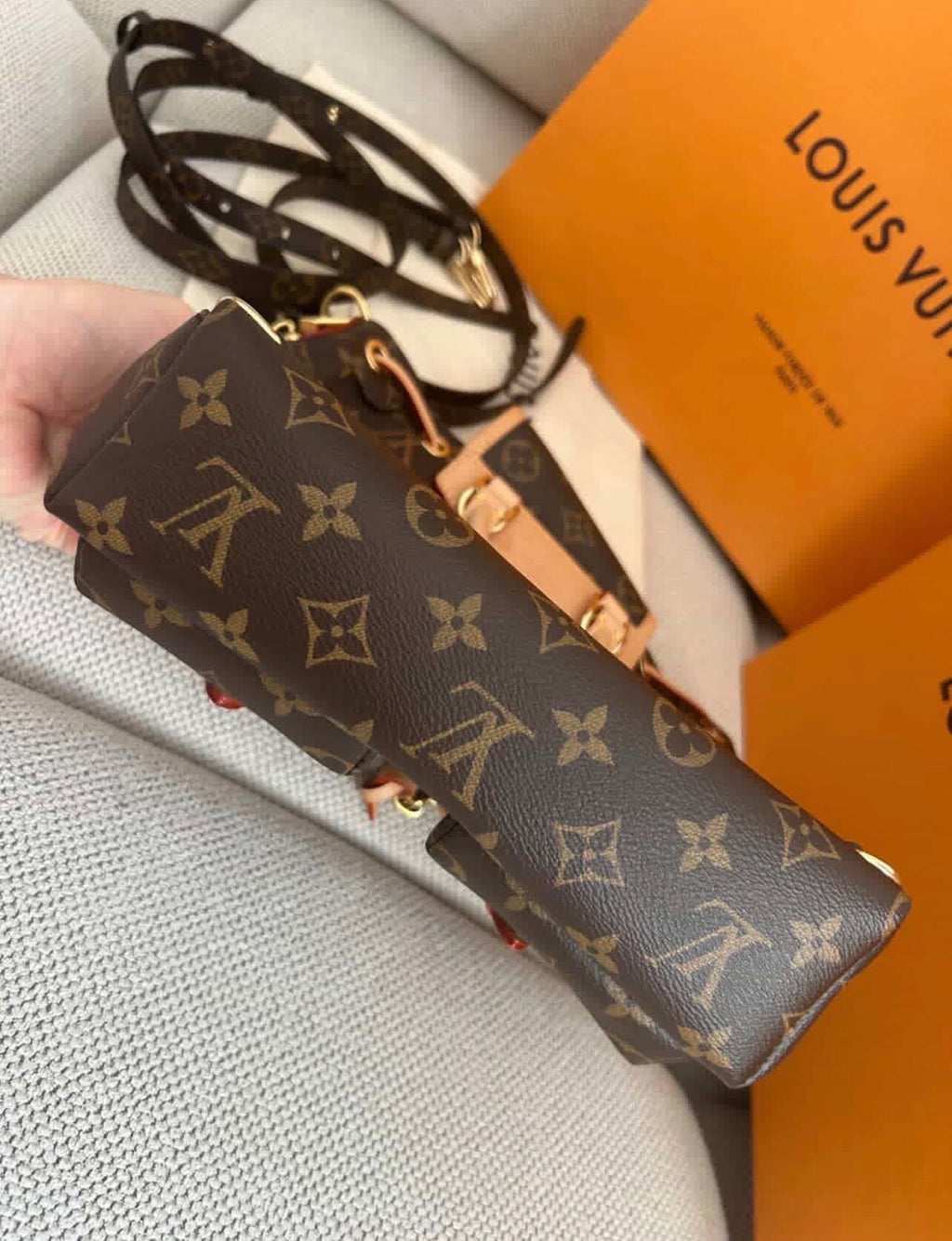 Louis Vuitton Excursion PM Backpack - Monogram Eclipse Canvas | Authentic Luxury