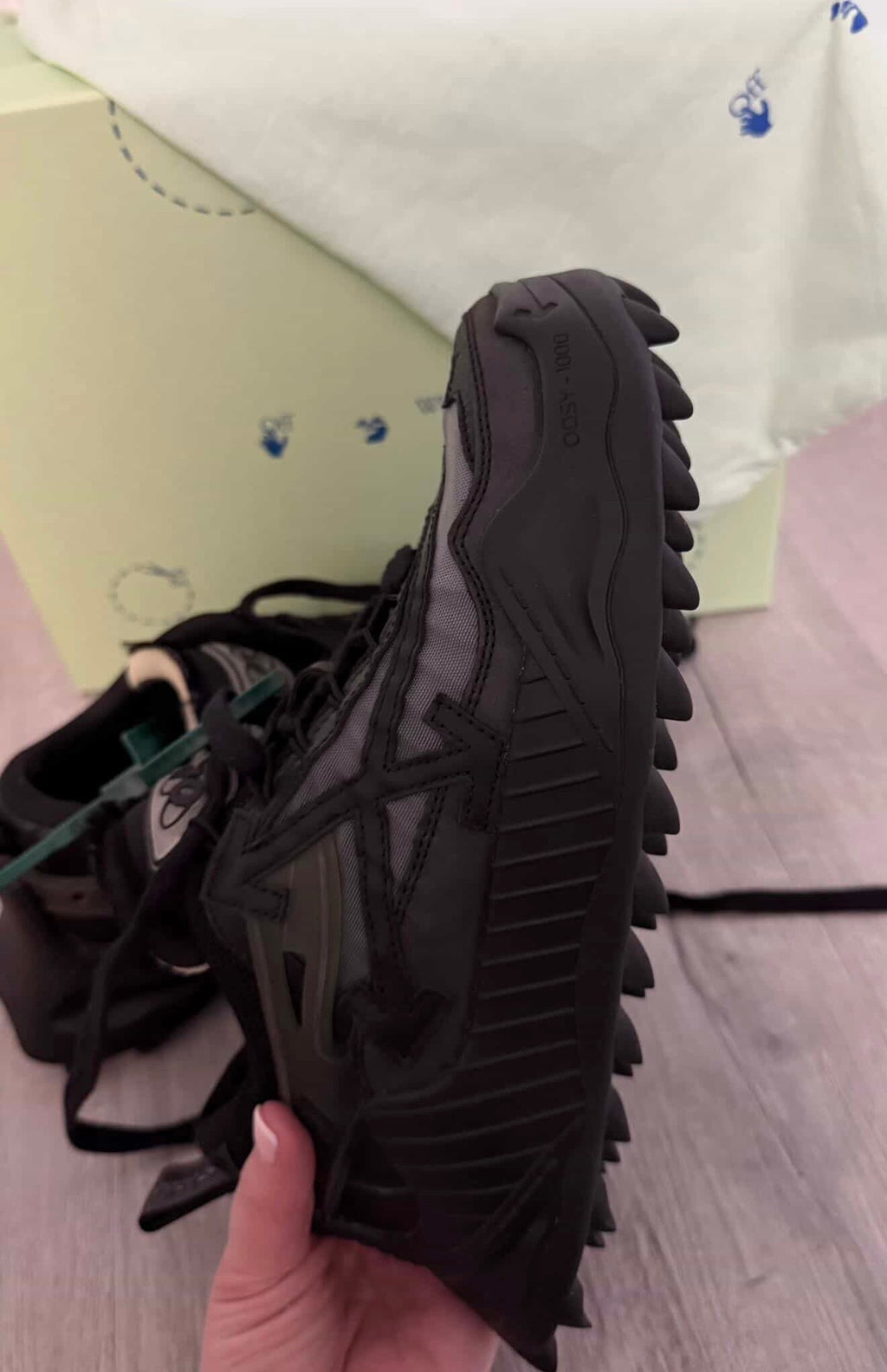 Off-White ODSY-1000 Chunky Sneakers - Black