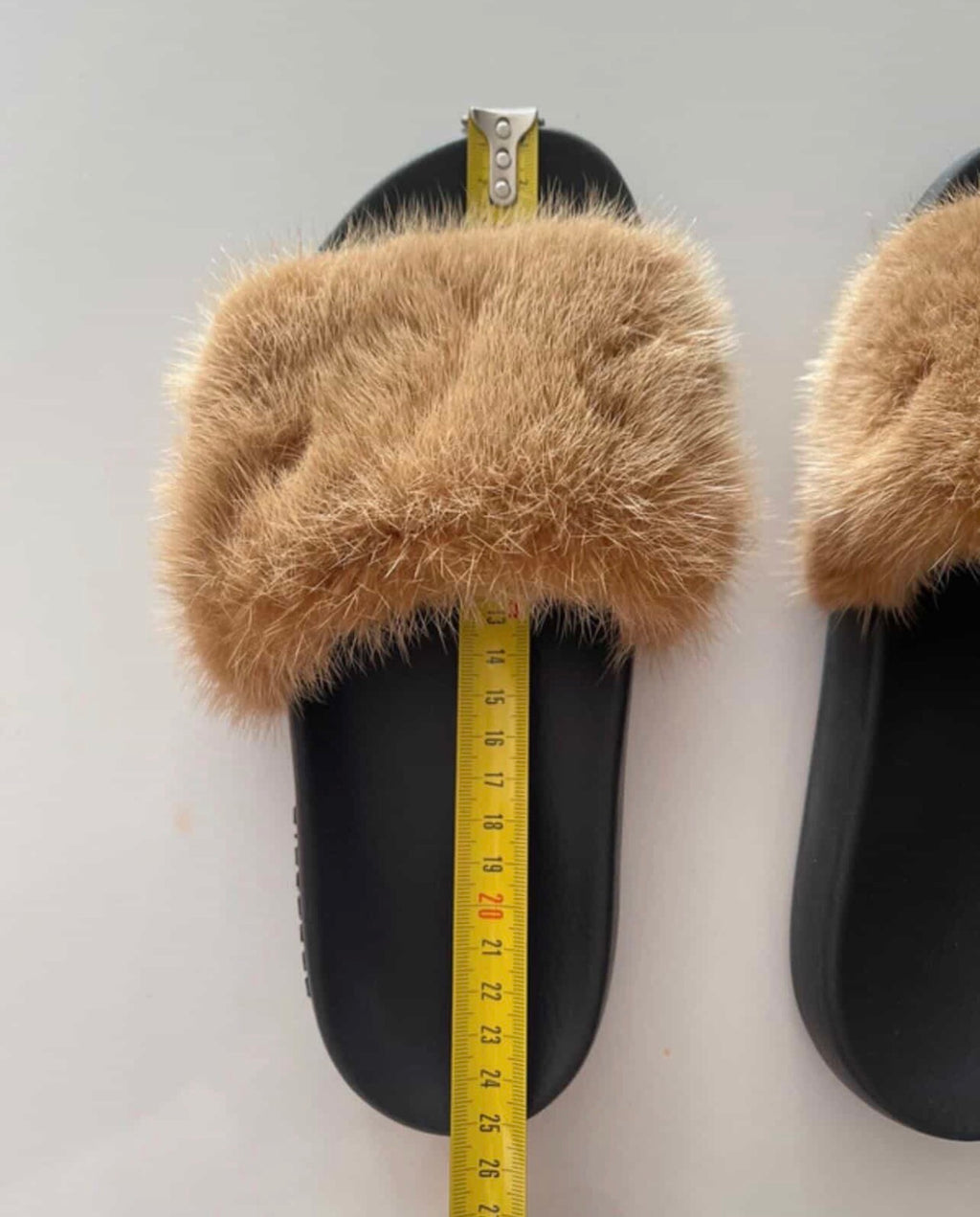 Authentic Givenchy Paris Genuine Mink Fur Slides – Size 39 (Fits 38–39)