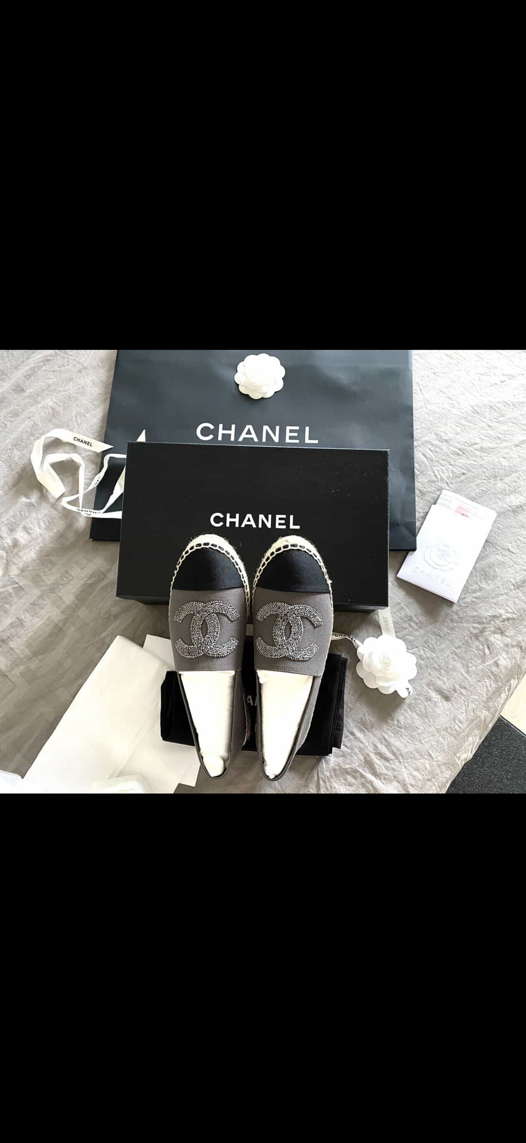 Chanel CC Logo Espadrilles – Brand New & Full Set / Luxury Brands Malta/ Luxury resale shop