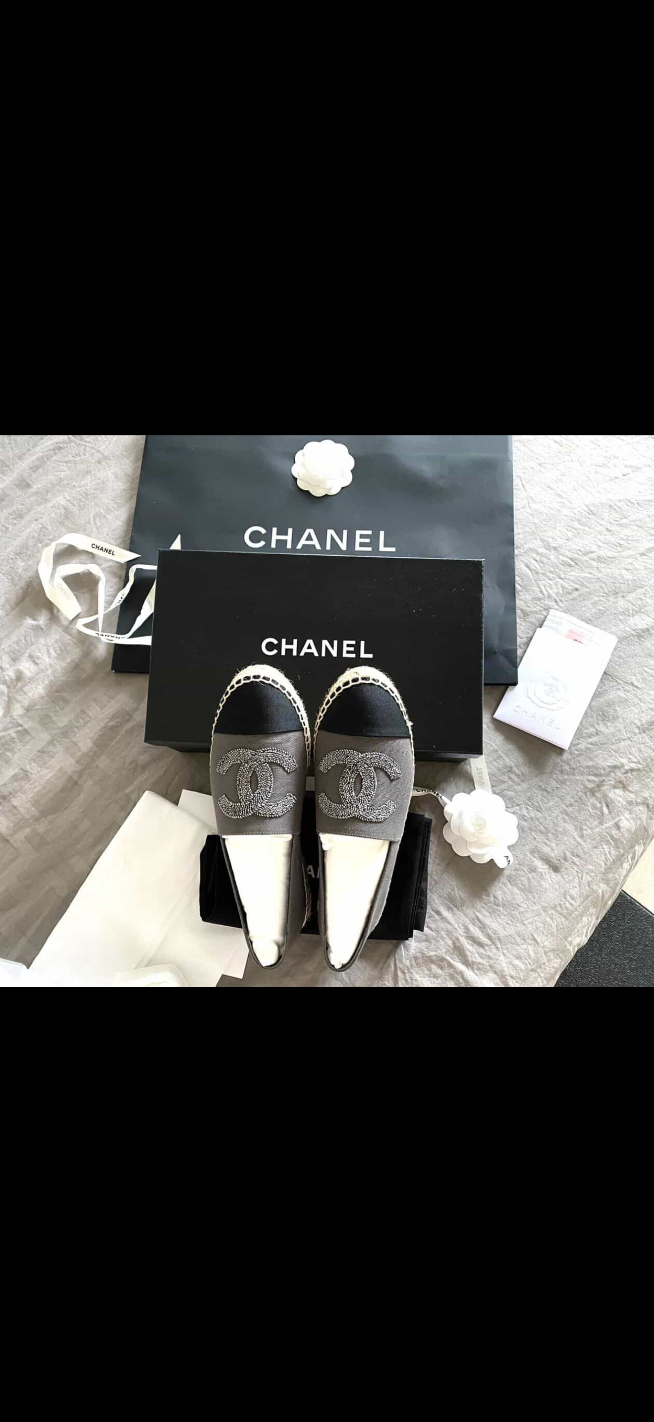 Chanel CC Logo Espadrilles – Brand New & Full Set / Luxury Brands Malta/ Luxury resale shop
