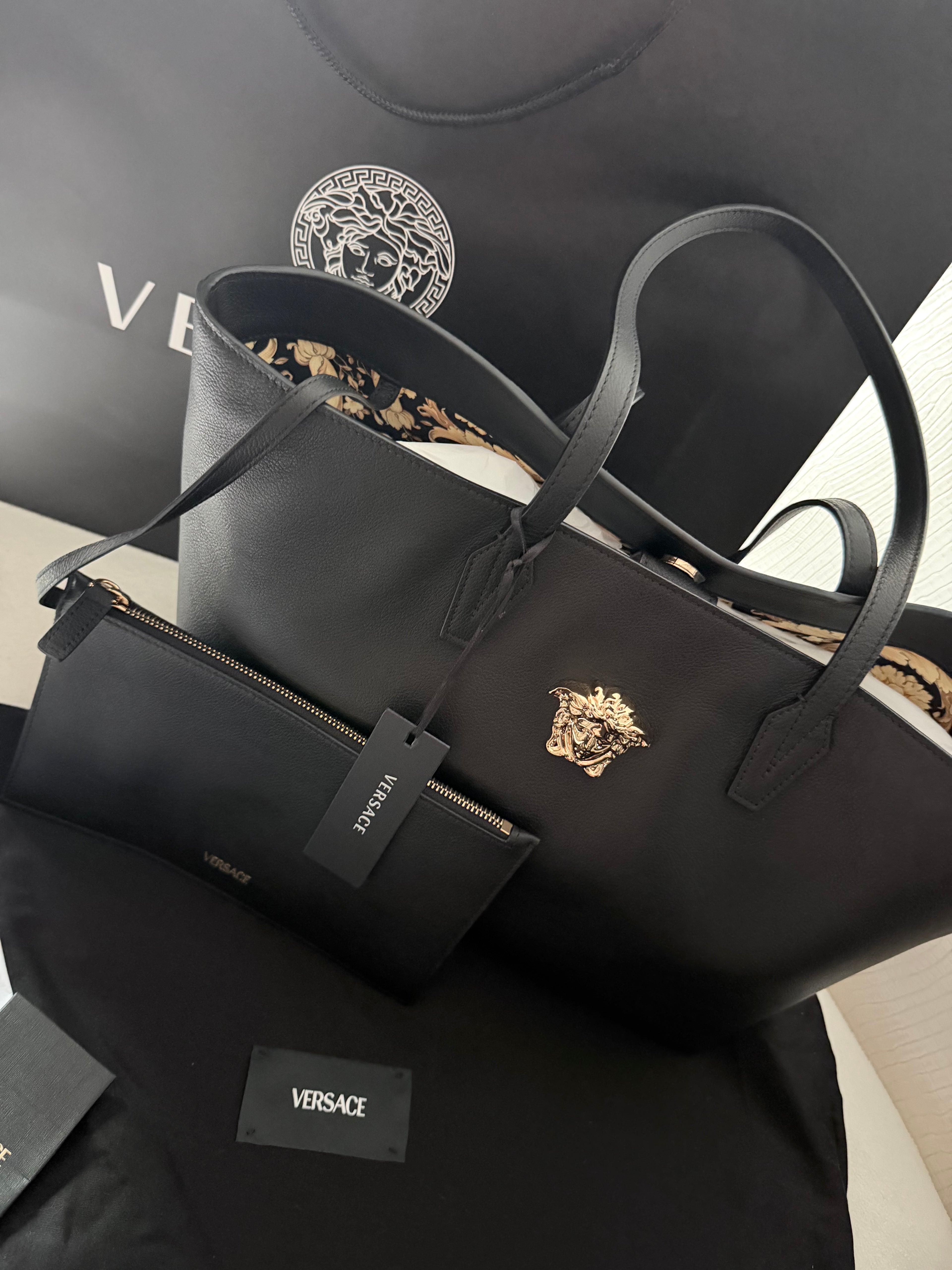 Versace La Medusa Tote Bag full set/ Luxury Brands Malta