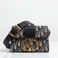 Christian Dior 30 Montaigne Pouch Oblique Canvas | Luxury Designer Bag/ Malta