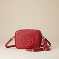 Gucci Soho Disco Leather Crossbody Bag - Bright Red