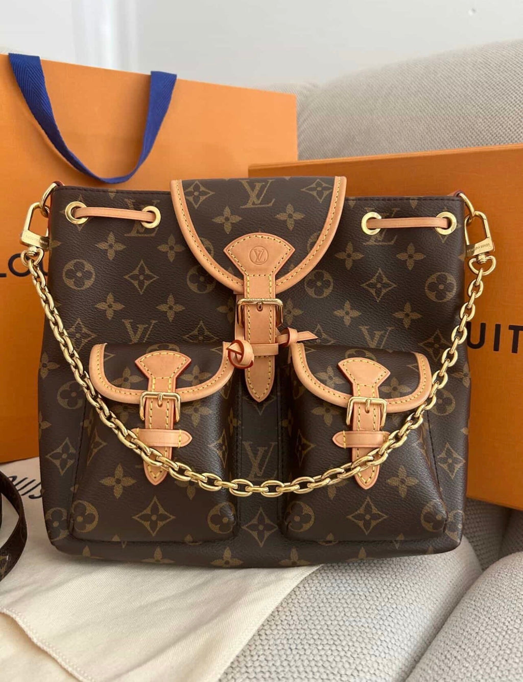 Louis Vuitton Excursion PM Backpack - Monogram Eclipse Canvas | Authentic Luxury