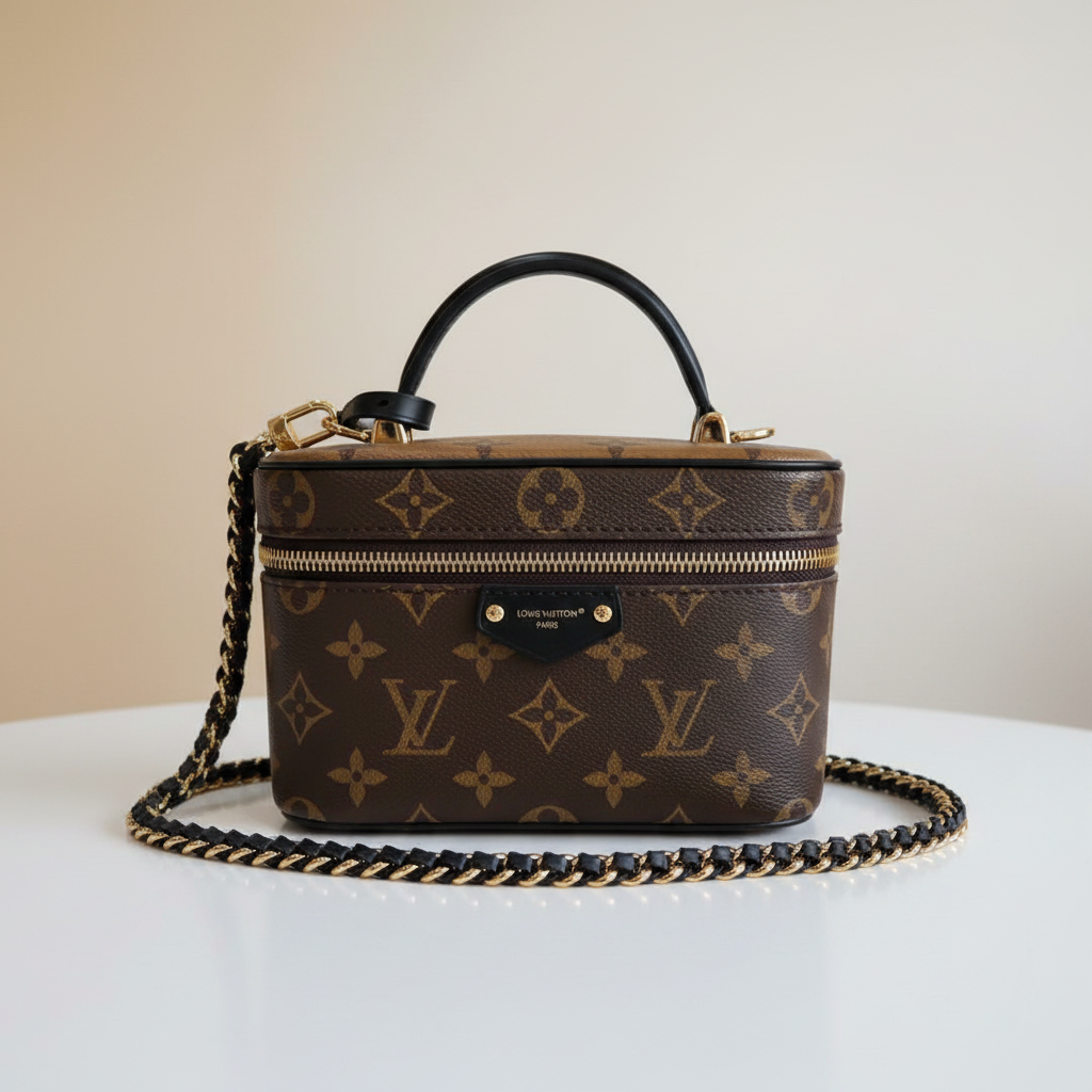 Louis Vuitton Vanity PM like new, full set/ Luxury Brands Malta/ Pre Owned