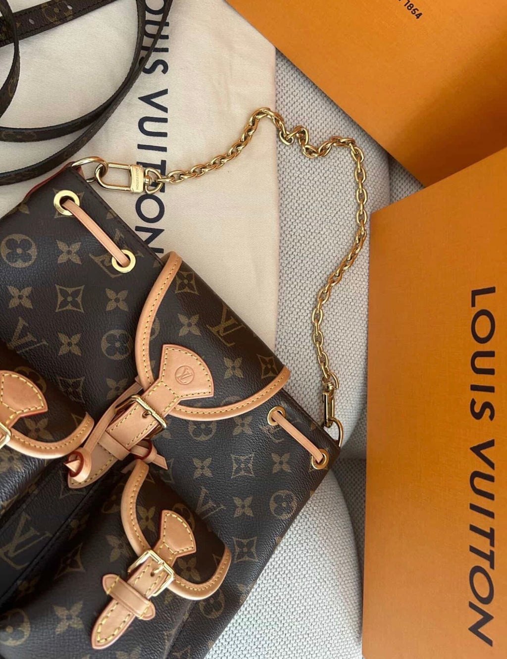 Louis Vuitton Excursion PM Backpack - Monogram Eclipse Canvas | Authentic Luxury