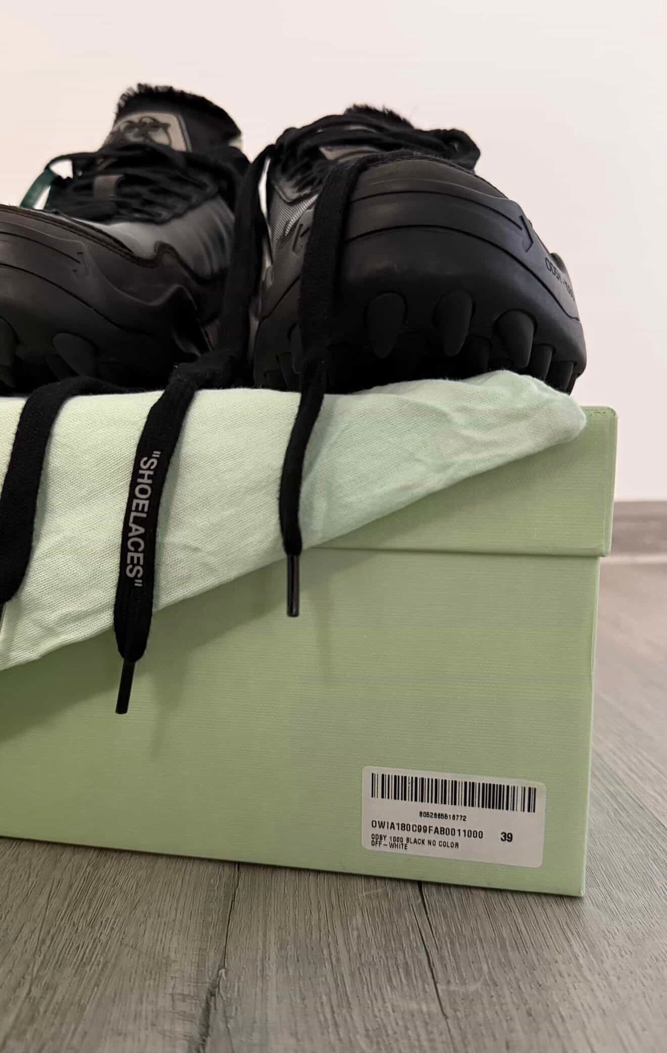 Off-White ODSY-1000 Chunky Sneakers - Black