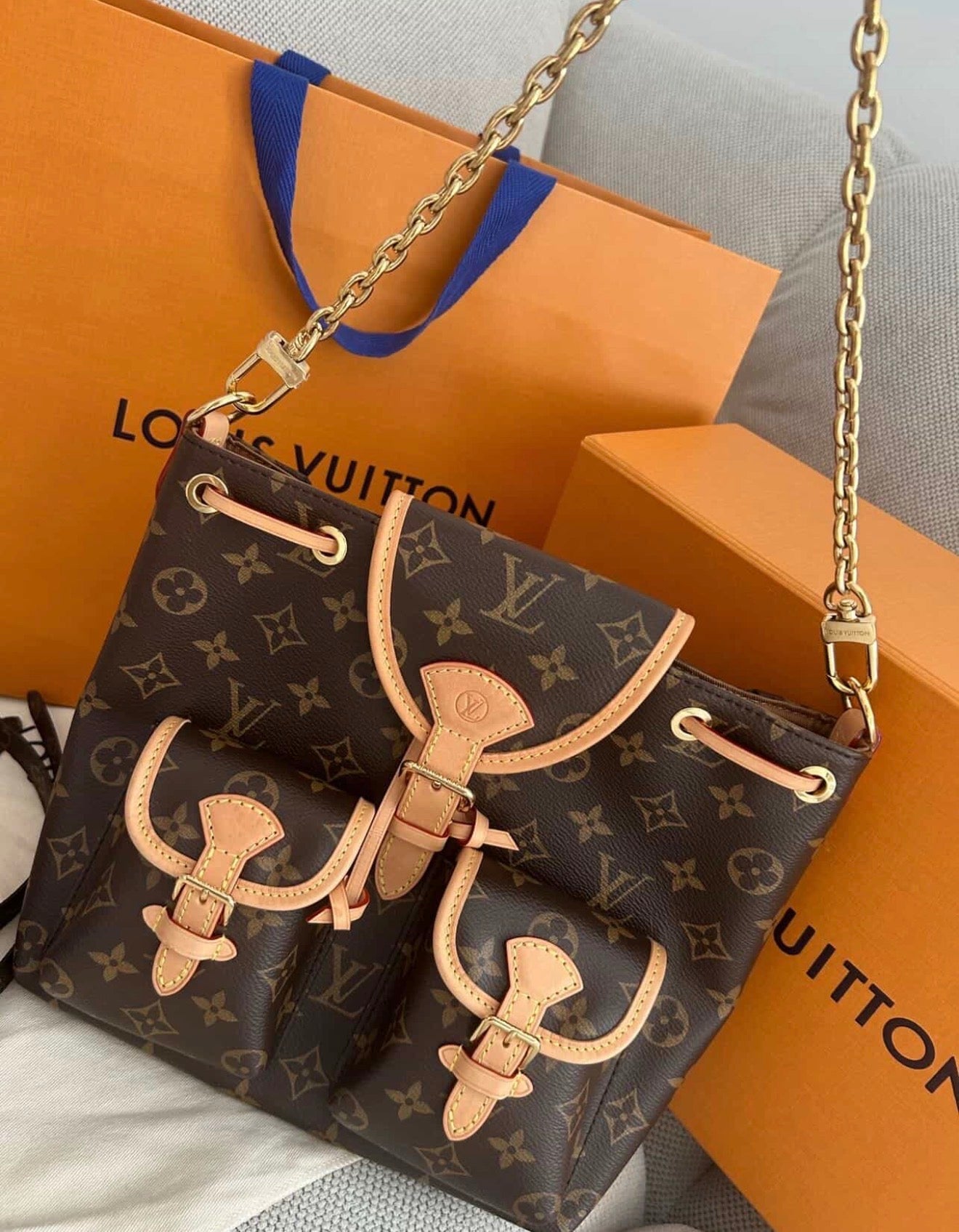 Louis Vuitton Excursion PM Backpack - Monogram Eclipse Canvas | Authentic Luxury