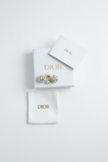Dior Tribales Earrings – Gold-Finish & White Resin Pearls / Pre Owned / Luxury Brands Malta
