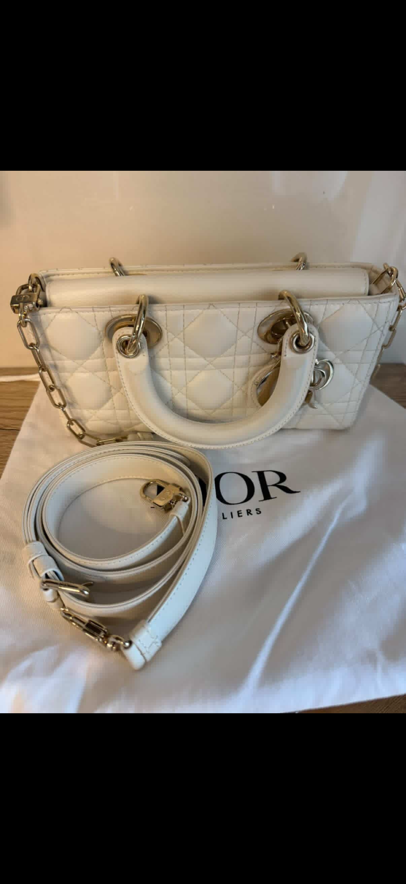 Dior small Lady D- Joy Bag / pre Owned / Luxury Brands Malta