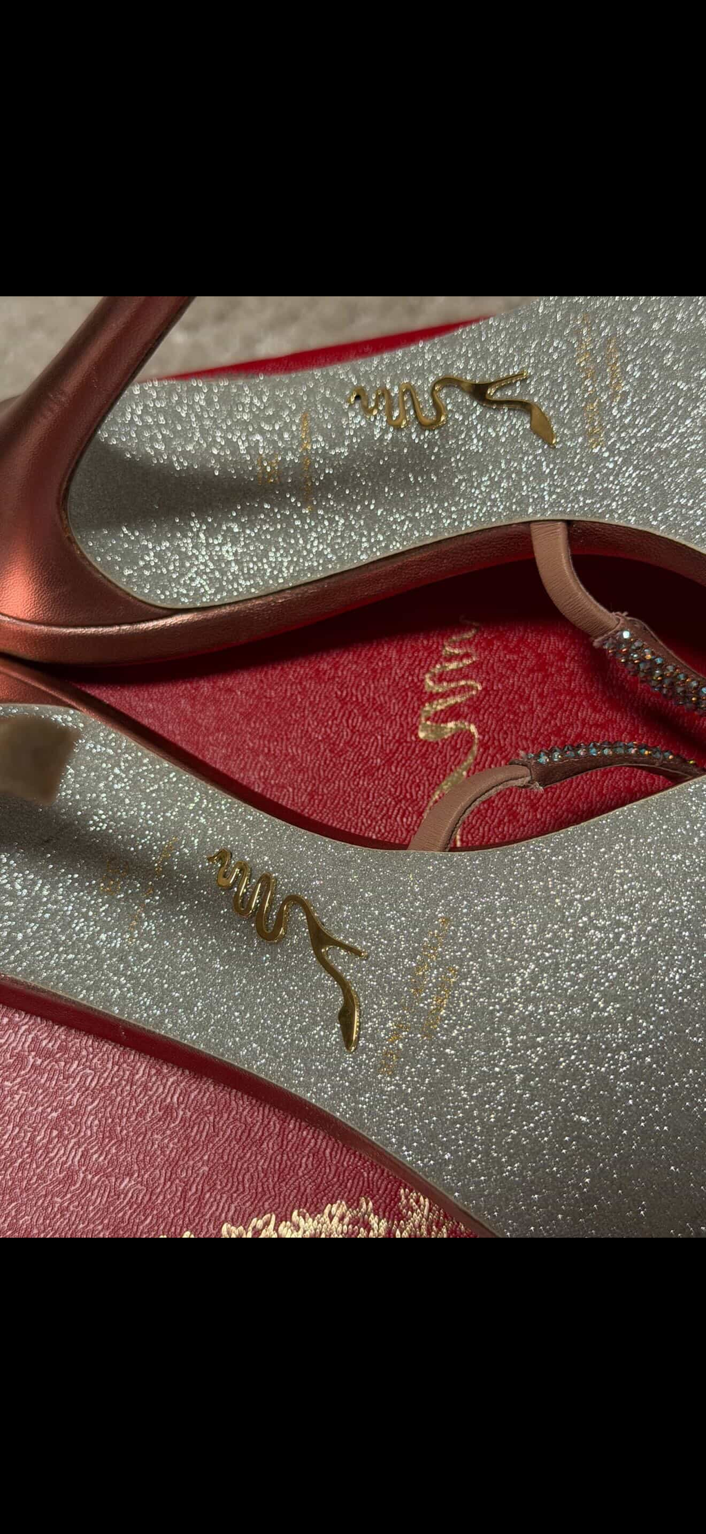 René Caovilla Irina Phard Satin Crystal Sandals – Size 38 (Full Set & Invoice)Luxury Brands Malta/ Pre Owned Luxury