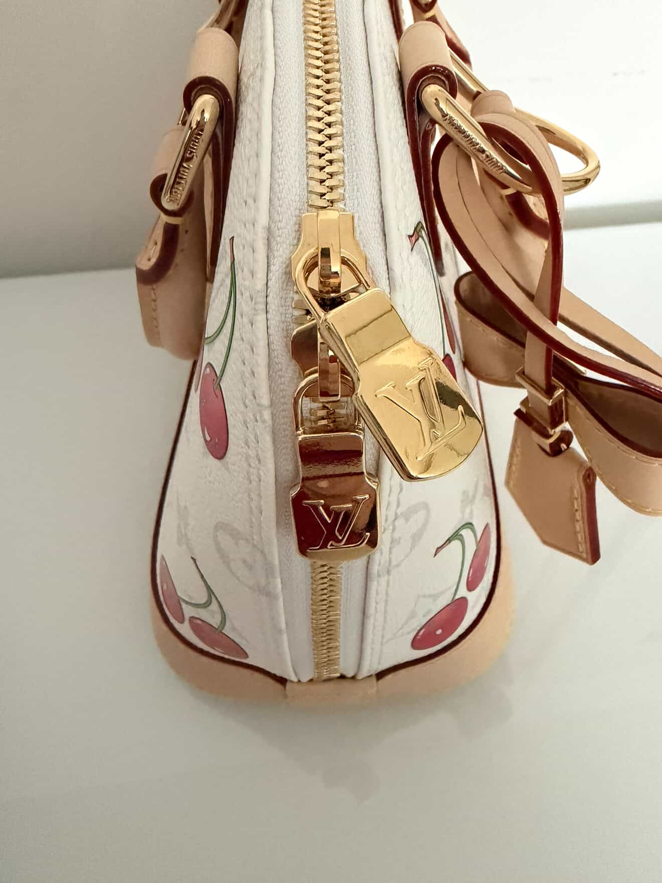 Brand New Louis Vuitton Alma BB Cherry Limited Edition - Full Set/ Pre Owned/ Luxury Brands Malta
