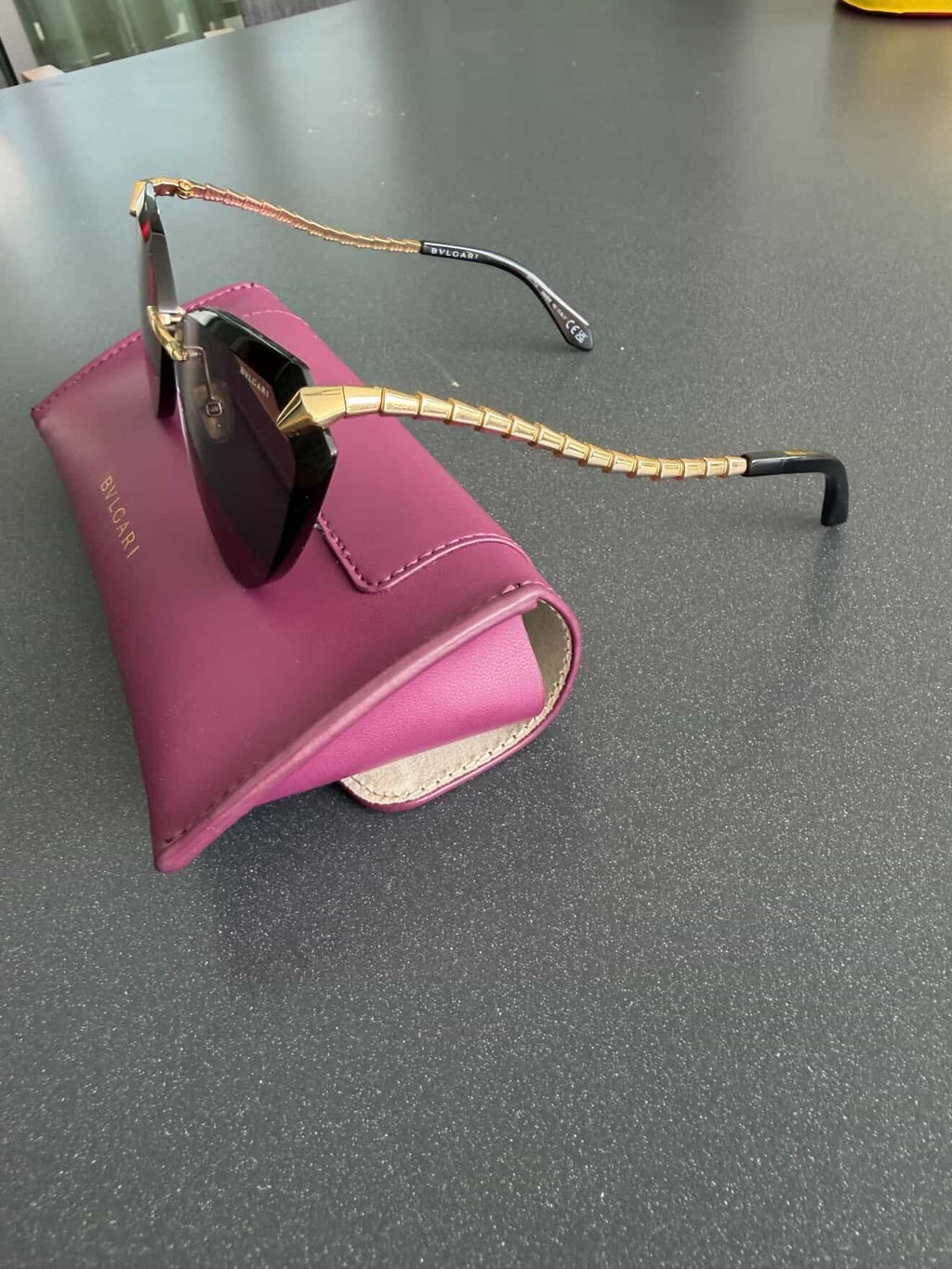 BVLGARI SERPENTI RIMLESS CAT EYE SUNGLASSES / Luxury Brands Malta/ Pre Owned/