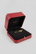 Authentic Cartier Juste un Clou 18K pink gold bracelet size 15 with original red box and certificate of authenticity