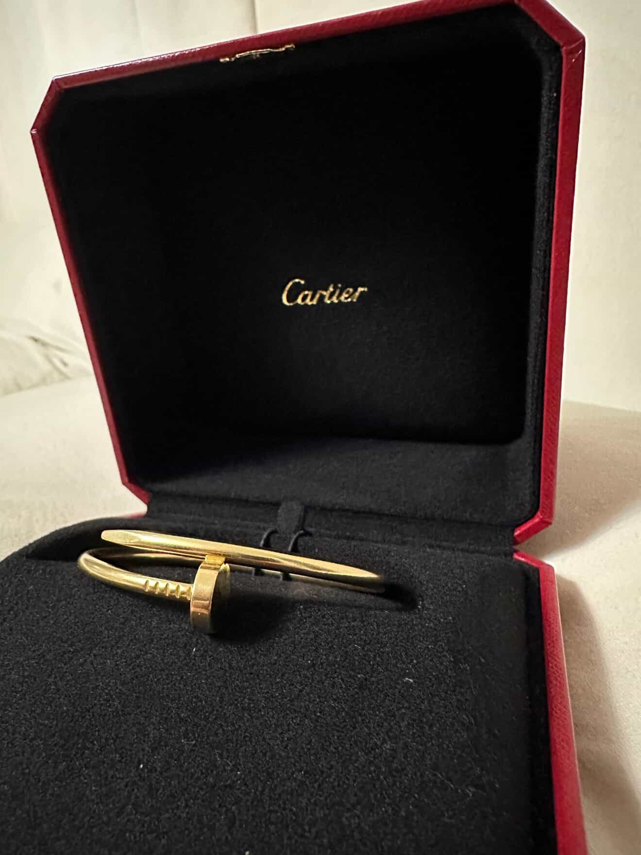 CARTIER JUSTE UN CLOU BRACELET 18K YELLOW GOLD/ Pre Owned / Luxury Brands Malta