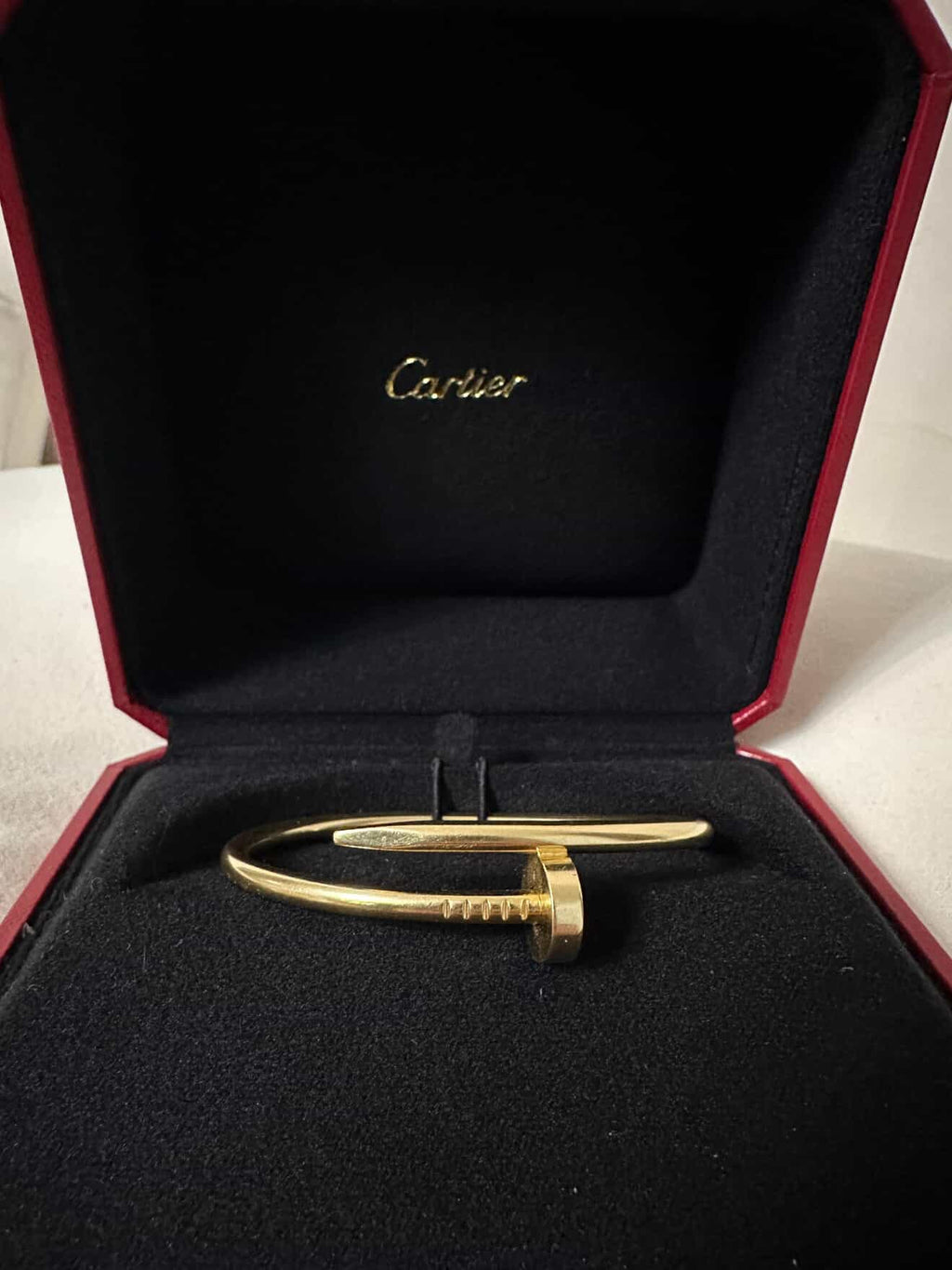 CARTIER JUSTE UN CLOU BRACELET 18K YELLOW GOLD/ Pre Owned / Luxury Brands Malta