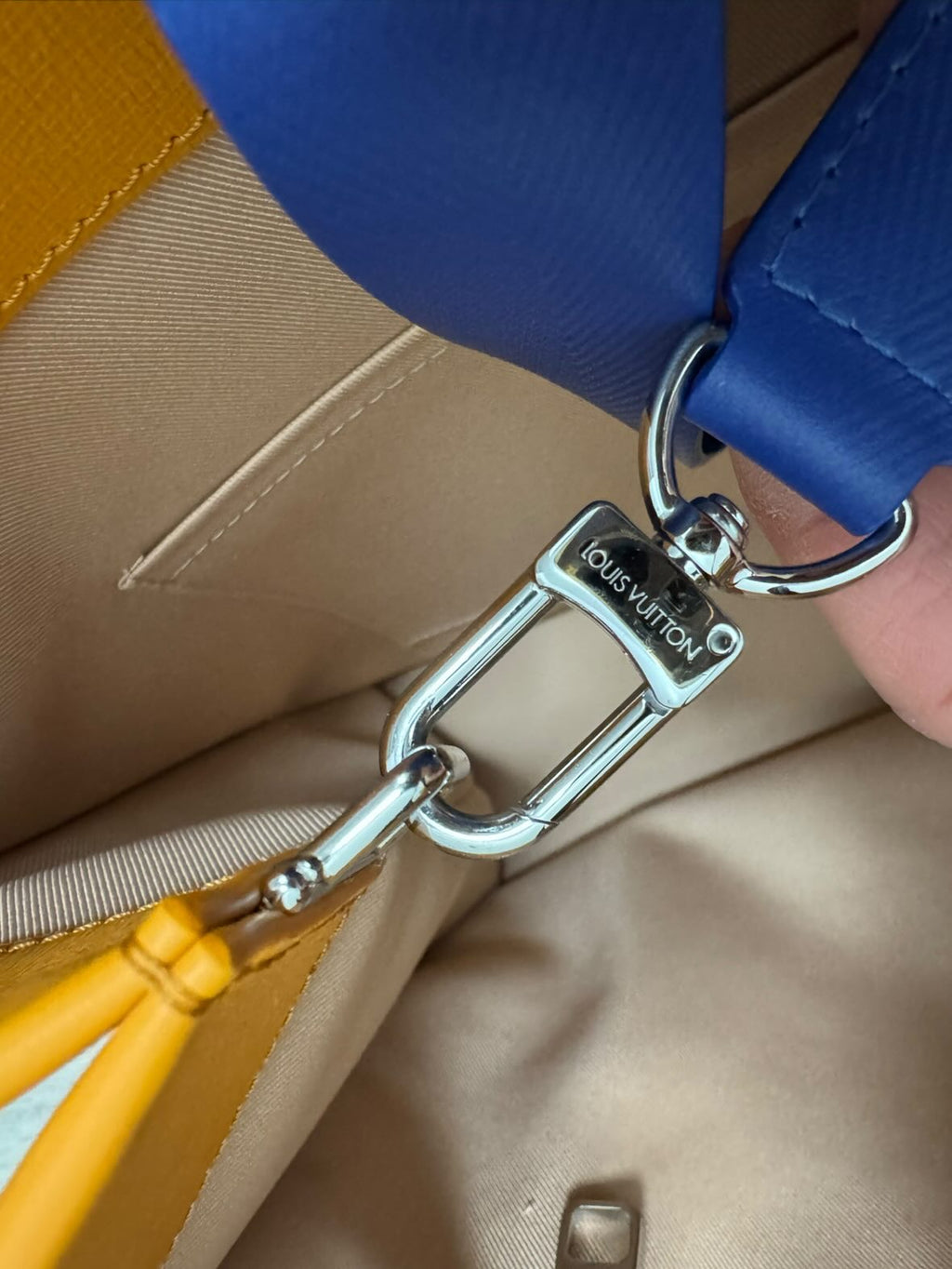 Louis Vuitton Leather Tote Bag/ Luxury Brands Malta/ Pre Owned